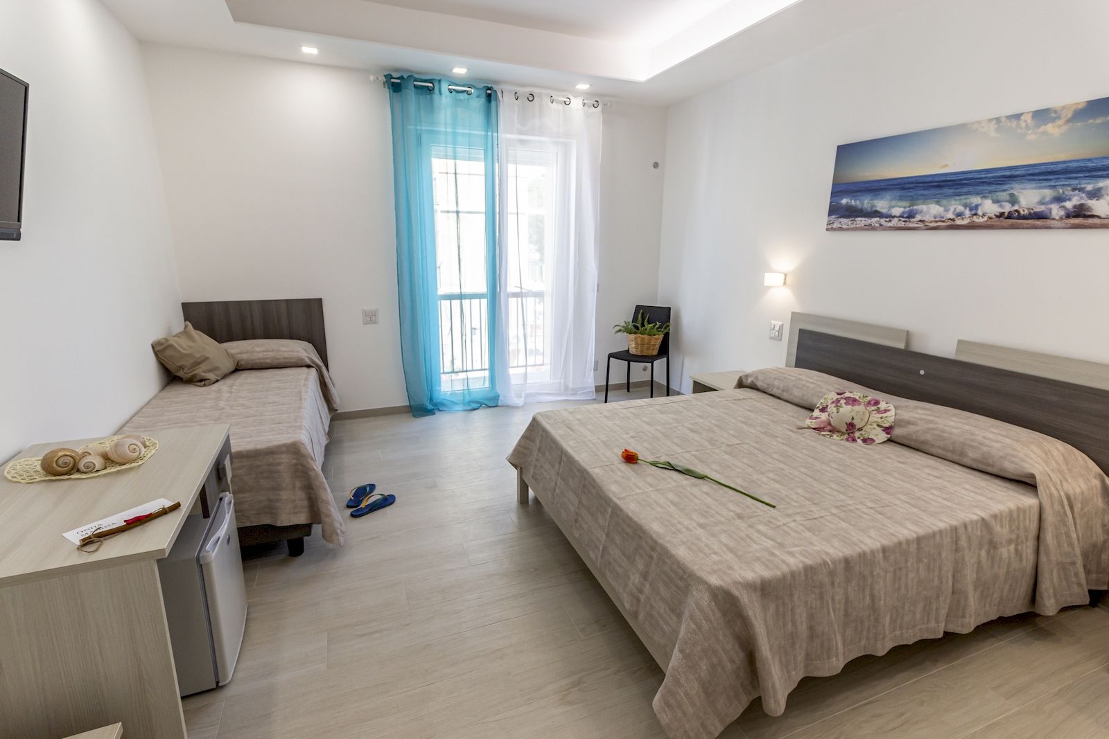 camera Onda Marina del B&B Bed and Breakfast vicino al mare Pizzomunno a Vieste Incanto Di Luna